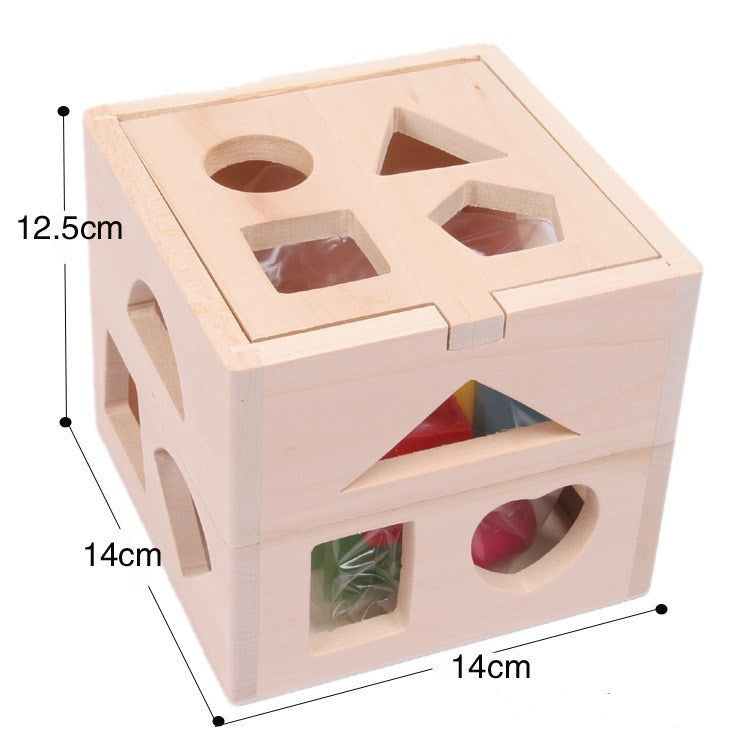 Wooden Wonder Shape Cube – Early Learning for Little Ones