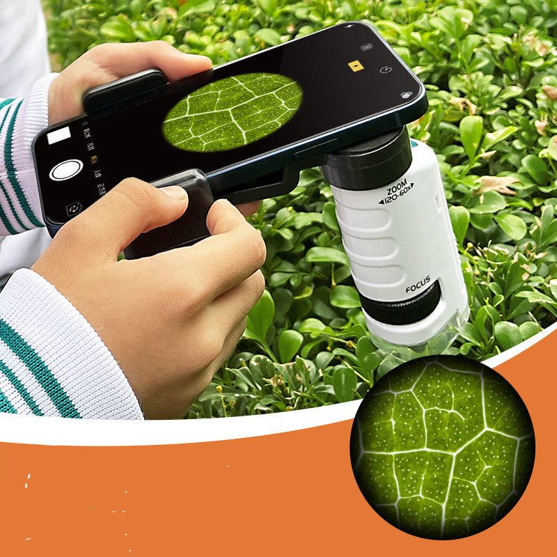 Outdoor Discovery Microscope with Slides – Zoom Into Fun!