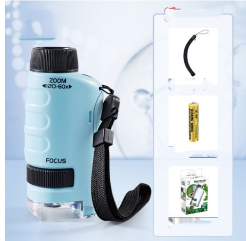 Outdoor Discovery Microscope with Slides – Zoom Into Fun!