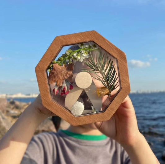 Build & Play Wooden Kaleidoscope – A Colorful Adventure