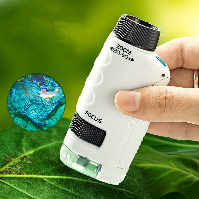 Outdoor Discovery Microscope with Slides – Zoom Into Fun!